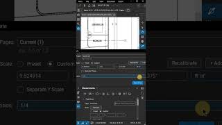 Calibrate your Drawings in Bluebeam Revu shorts [upl. by Riancho]