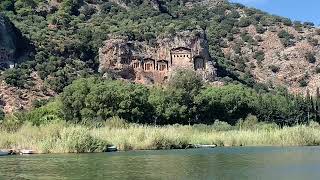 Dalyan Turkey Riverboat trip turkiye [upl. by Klaus]