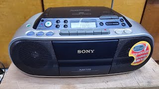 SONY CD RADIO CASSETTE RECORDER Mo9427322171 [upl. by Michele]