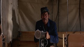 A Fistful of Dollars 1964 Machine gun scene 4K [upl. by Volnay]