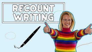 Recount Writing For Kids  English Writing [upl. by Attenreb]