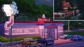 RIVERDALE POPS CHOCKLIT SHOPPE  The Sims 4 Speed Build [upl. by Bainbrudge895]