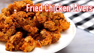 This is Going to BLOW Your Mind How to Cook Chicken Livers  Fried chicken livers [upl. by Narat]