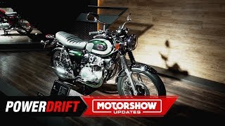 2020 Kawasaki W800  Authentically retro  2019 Tokyo Motor Show  PowerDrift [upl. by Aihsema]