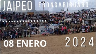 SEGUNDO DIA DE JARIPEO  ERONGARICUARO MICHOACAN  8 DE ENERO 2024 [upl. by Leora147]