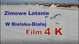 Zimowe latanie w Bielsku Białej nowy sezon jakość 4K [upl. by Ainitsirk]