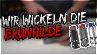 Wie wickelt man die BRUNHILDE RTA  Tutorial by Vaper Shop [upl. by Ylicis645]