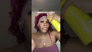 BOMB  AFFORDABLE 30 INCH AMAZON WIG INSTALL amazonwigs wigtutorial wiginstall frontalwig fyp [upl. by Airotnahs205]