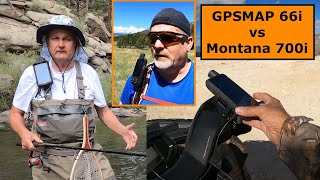 GPSMAP 66i vs Montana 700i [upl. by Linetta]