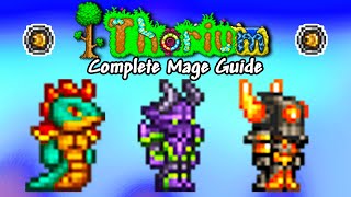 COMPLETE Thorium Mage Progression Guide Terraria 14 [upl. by Notnil]