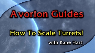 Avorion Guides  How To Scale Turrets [upl. by Adigirb]