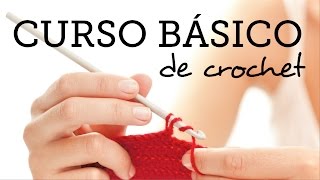 CLASE 2 Punto Bajo SINGLE CROCHET  Curso Básico de crochet para Principiantes [upl. by Orville391]