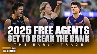 Which 2025 free agents are set to BREAK THE BANK  The Early Trade [upl. by Clotilda454]