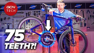 We Tried the Biggest Chainring We Could Find [upl. by Lantha]