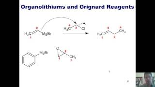 Chapter 11 – Organometallics Part 1 of 5 Grignard and organolithium reactions [upl. by Sobel38]