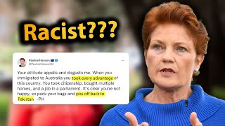 Is Pauline Hanson racist [upl. by Sucramat]