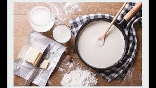 recette sauce béchamel [upl. by Oicirbaf227]