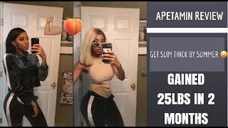 Apetamin Review HOW I GAINED 25 POUNDS IN 2 MONTHS before and after pictures included [upl. by Stieglitz291]