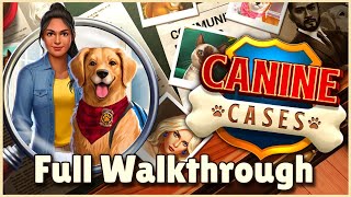 AE Mysteries Canine Cases FULL Walkthrough  HaikuGames [upl. by Dadelos]