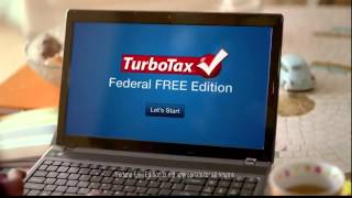 TurboTax Federal FREE Edition TV Commercial Stretch Every Dollar [upl. by Yespmed513]