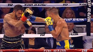 VASYL LOMACHENKO UKRAINE vs JORGE LINARES VENEZUELA FIGHT [upl. by Akinwahs]