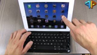 Logitech Ultrathin Keyboard Cover für das iPad vorgestellt [upl. by Shirley]