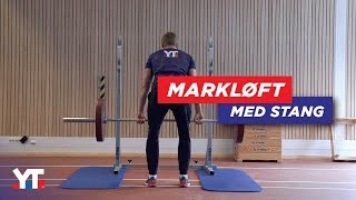 Markløft  Trening med Olympiatoppen [upl. by Weslee371]