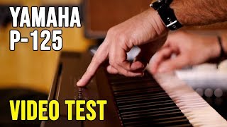 Yamaha P125 Video Test [upl. by Lori]