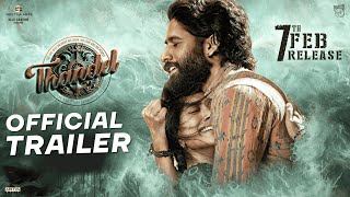 Thandel Movie Official Trailer  Naga Chaitanya  Sai Pallavi  DSP  TeluguEeroju [upl. by Naliorf]