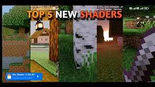 TOP 8 Best Shaders Minecraft pe 120top 5 Best Shaders render dragon 🐲 [upl. by Madriene401]