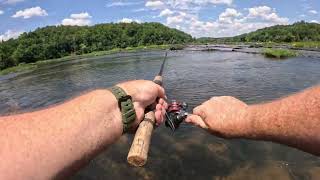 Tallapoosa River Ultra Lite Fishing [upl. by Anuaik]