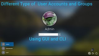 User Account and Groups [upl. by Akerdna249]