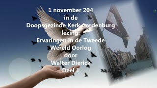 Lezing de Tweede Wereld Oorlog 1 november 2024 [upl. by Inoek288]