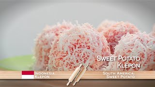 Sweet Potato Klepon  Food Flip  Food Network Asia [upl. by Nehgaem]