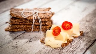 Glutenfrie knekkebrød  Lavkarbo [upl. by Poree]