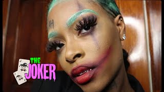 The Joker 🃏 Halloween Makeup Tutorial EASY  Jaidahh [upl. by Sweeney]