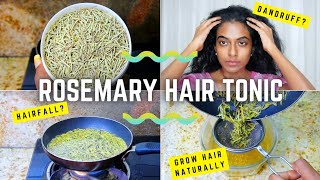 DIY Rosemary Hair Tonic for Hair Growth  Hair Fall remedy at Home [upl. by Kreegar448]