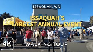 A Perfect Day at the 2024 Issaquah Salmon Days  Walking Tour Issaquah WA [upl. by Yliak]