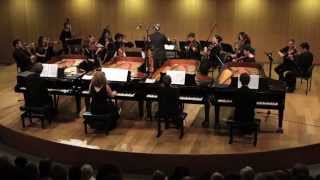 Bach Concerto for 4 Pianos MultipianoTelAviv SoloistsBarak Tal [upl. by Etaner543]