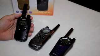 Binatone Action 1000 PMR446 Walkie Talkie Review [upl. by Inilahs]