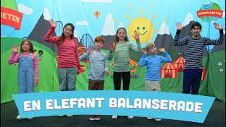 MINIKOMPISARNA  NYA VIDEOS  EN ELEFANT BALANSERADE [upl. by Nolan307]