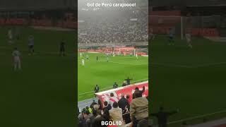 Gol de Perú carajoooo bgol10 peru [upl. by Peugia]