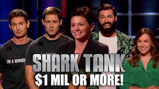 Shark Tank US  Top 3 Pitches That Were Offered 1M or More [upl. by Adranoel]