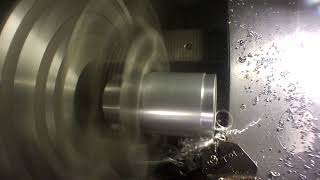 Crash in CNC lathe fail [upl. by Larkin]