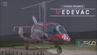 XENON Gyrocopters from flyARGO  MEDEVAC [upl. by Karlie9]