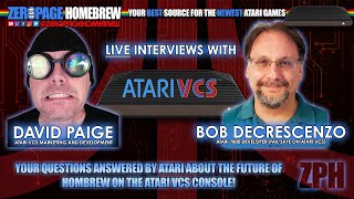 Interview with ATARI Atari Homebrew on the Atari VCS 800  Interview David Paige amp Bob DeCrescenzo [upl. by Birk]