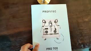 profitec Pro 700 Unboxing [upl. by Oiramel503]