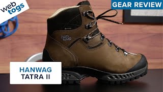 Hanwag Tatra 2 Hiking Boot  Gear Review [upl. by Eiuqnom533]