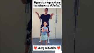 OMG NGAYON ALAM NIYO NA KUNG SAAN NAGMANA SI SARINA❤️ jhonghilario sarina shorts [upl. by Aelem467]