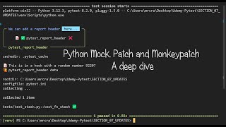 Python Mock Deep Dive  13 Patching builtins using PyTests monkeypatch [upl. by Lody]